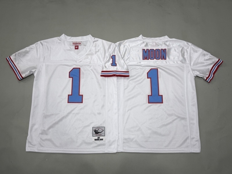 Youth Tennessee Titans #1 Noow White Throwback Limited Nike NFL Jersey 01->youth nfl jersey->Youth Jersey